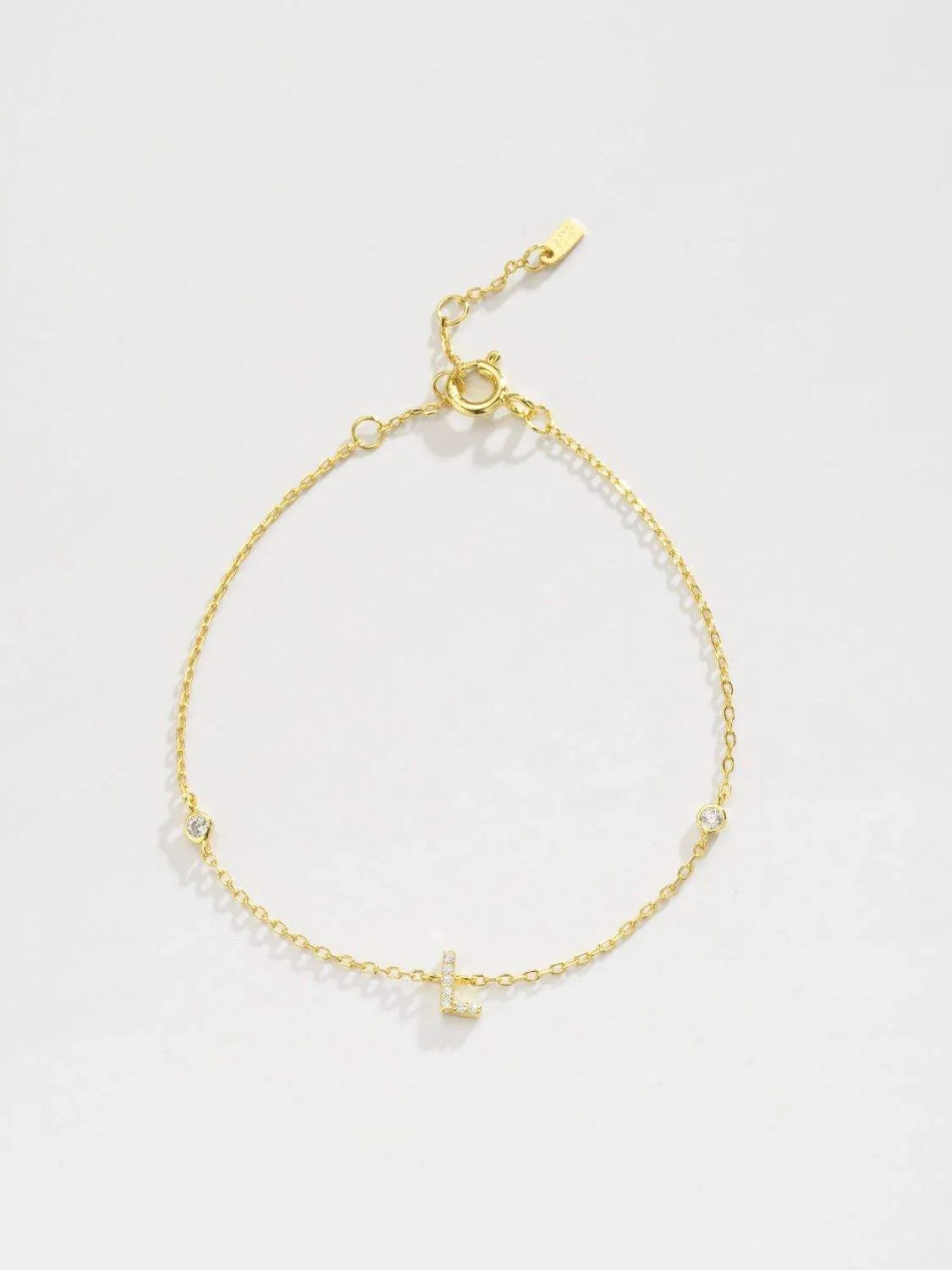 L To P Zircon 925 Sterling Silver Bracelet Bracelets - Tophatter Daily Deals